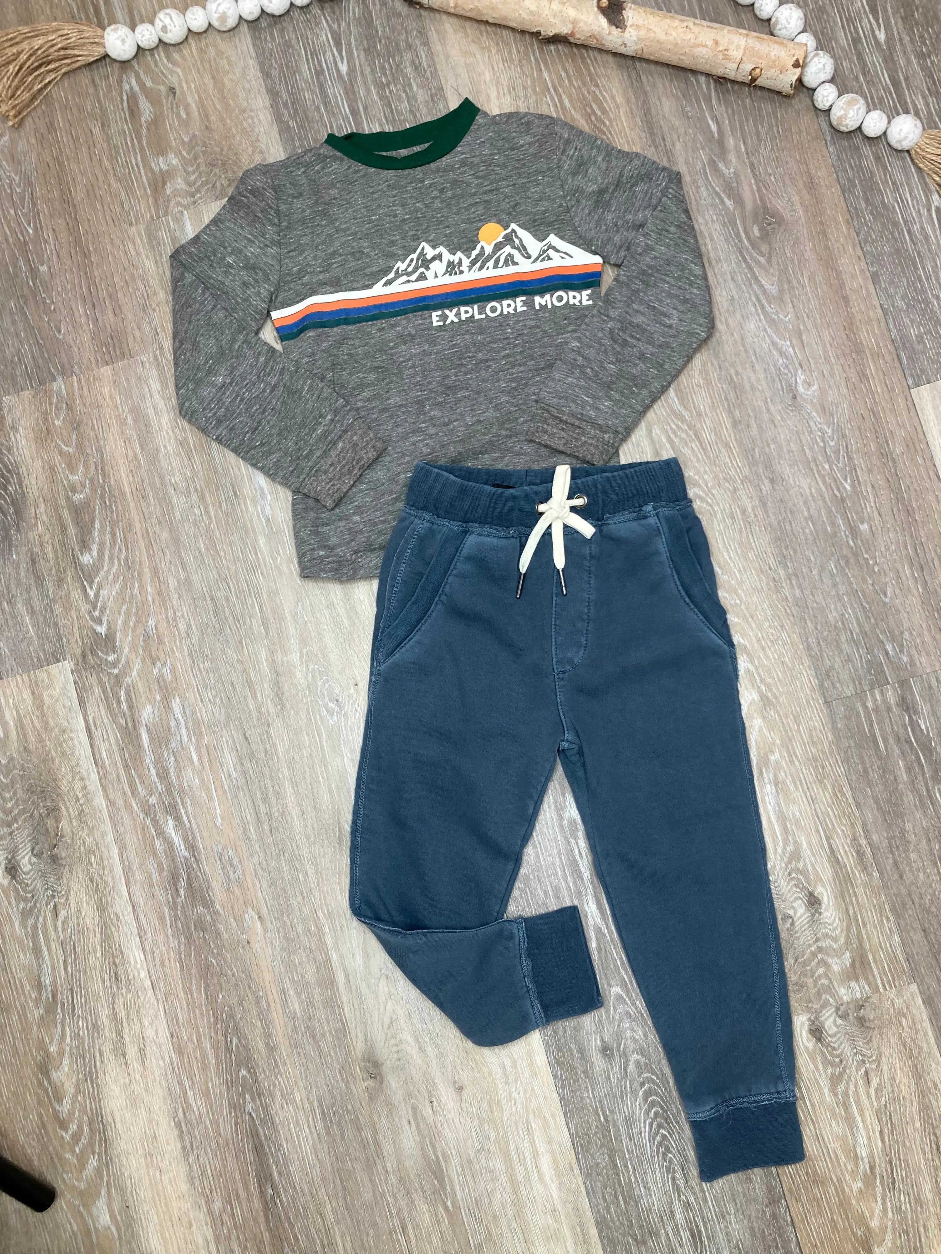 MIK Explore More Long Sleeve Tee