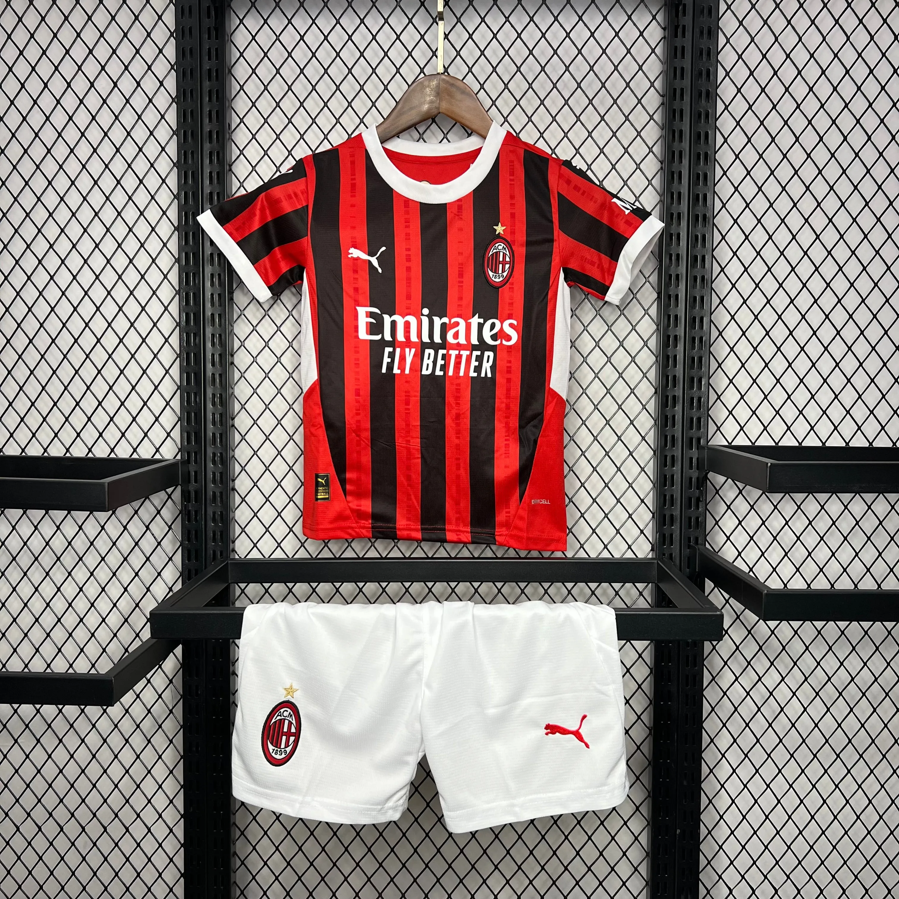 Milan home 2024-25 - children's set