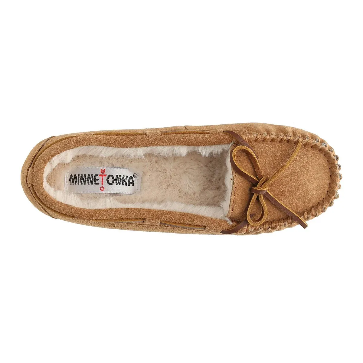 Minnetonka Women's 4011 Cally Slipper Tan Suede