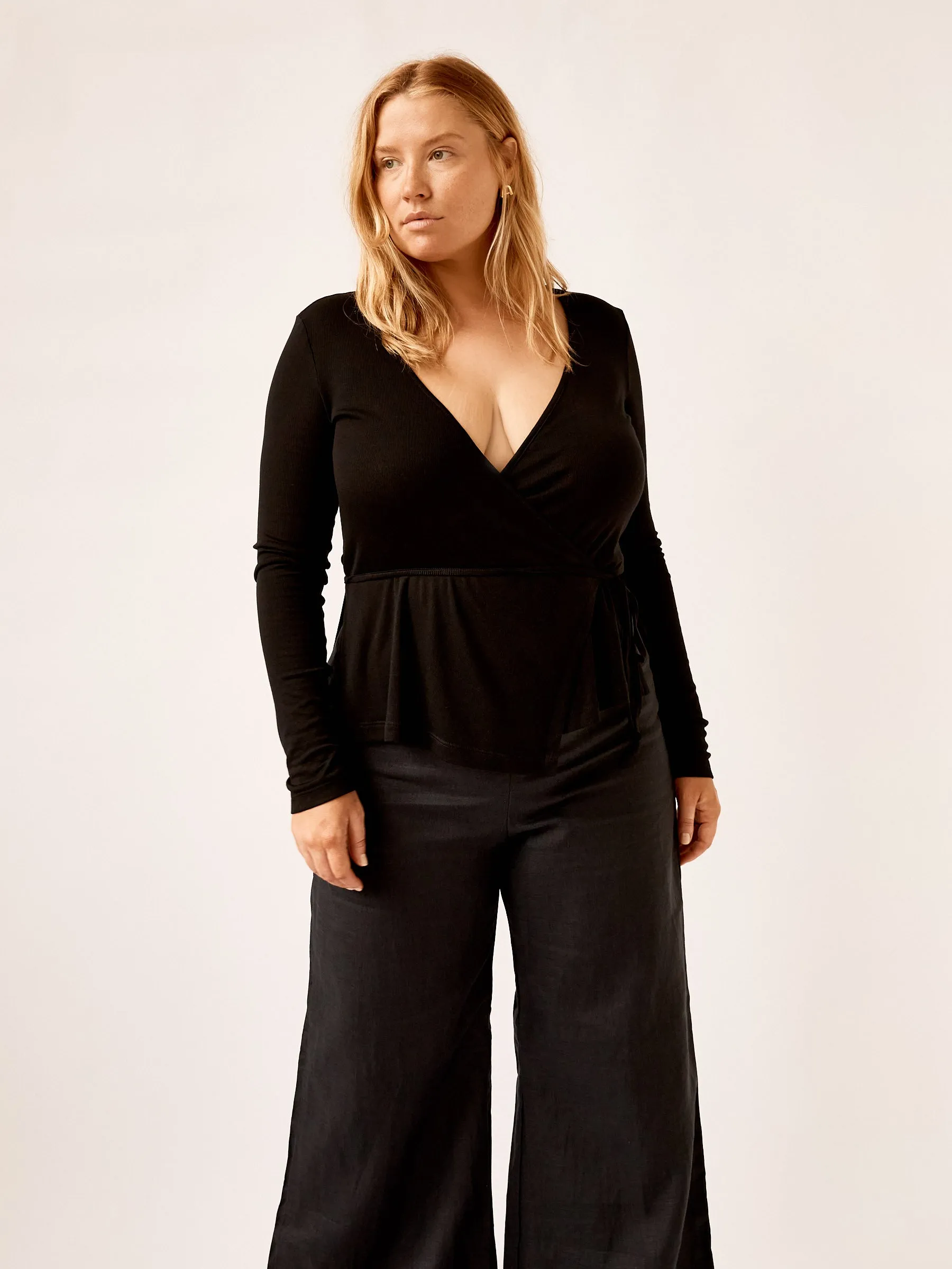 Misty Wrap Top