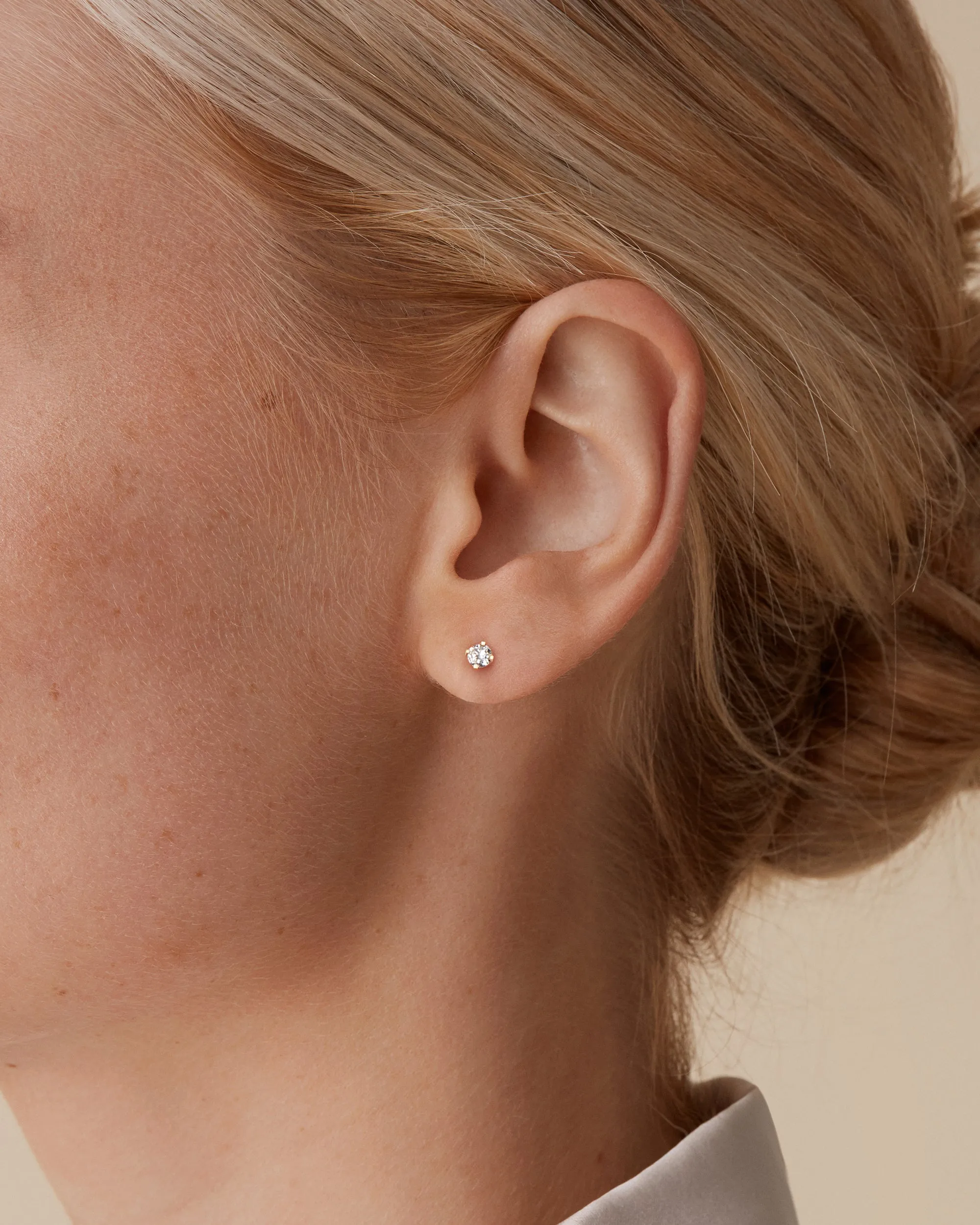 Moissanite Studs