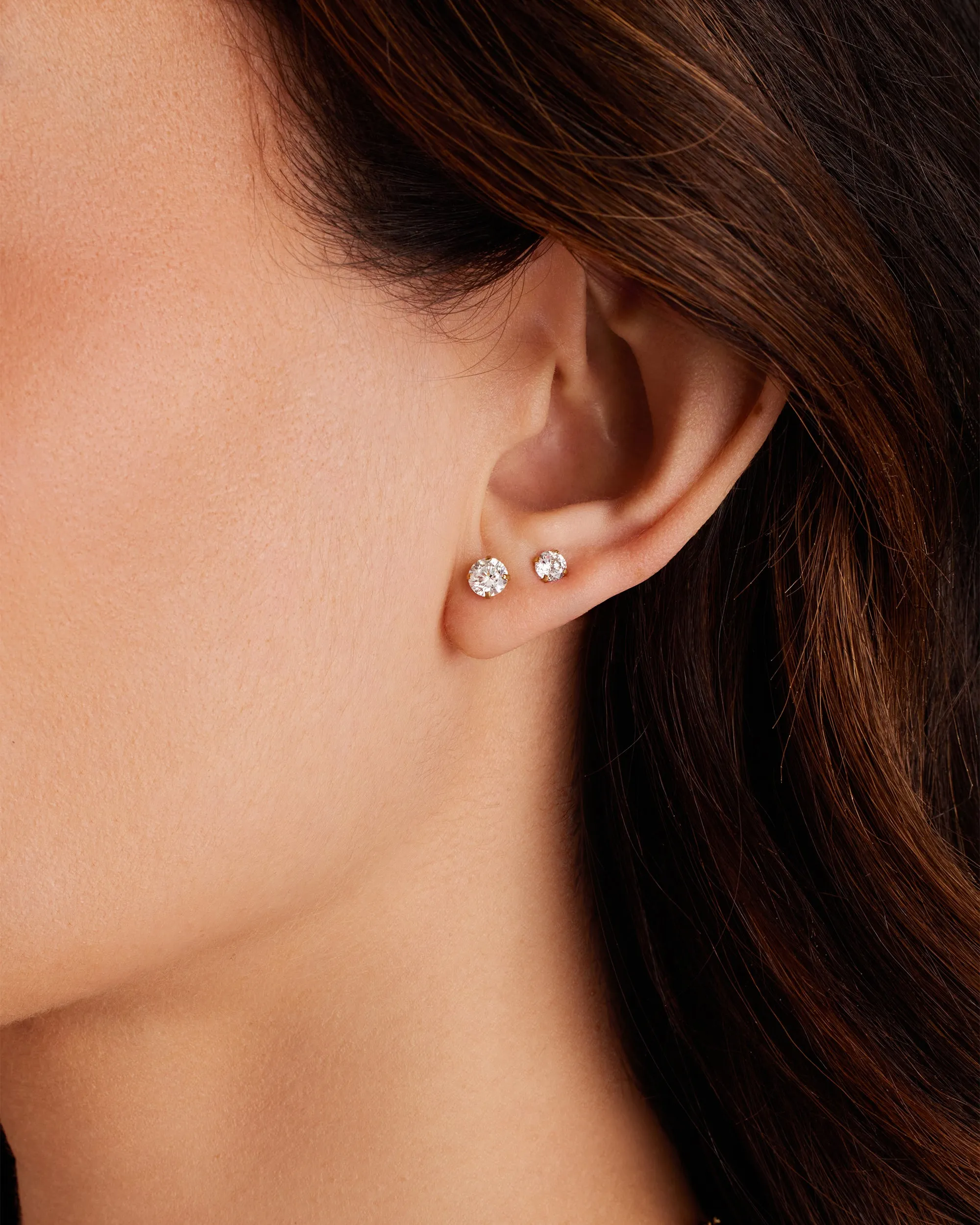 Moissanite Studs