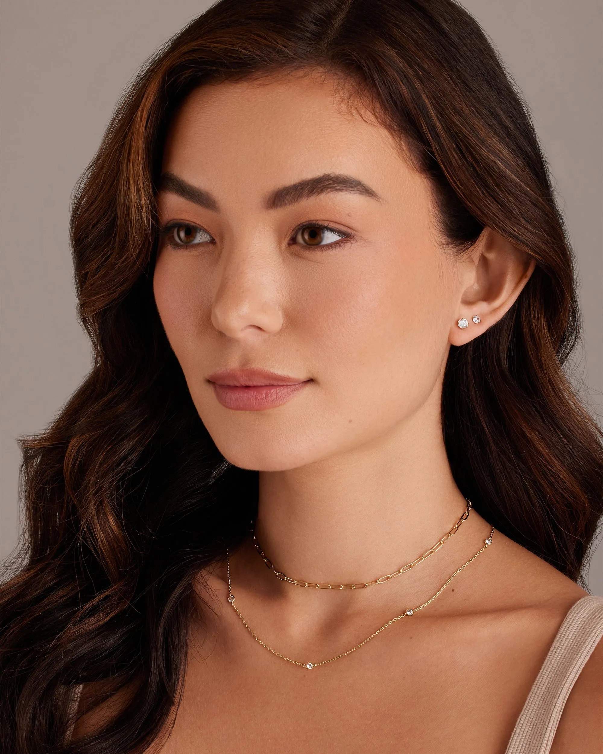 Moissanite Studs