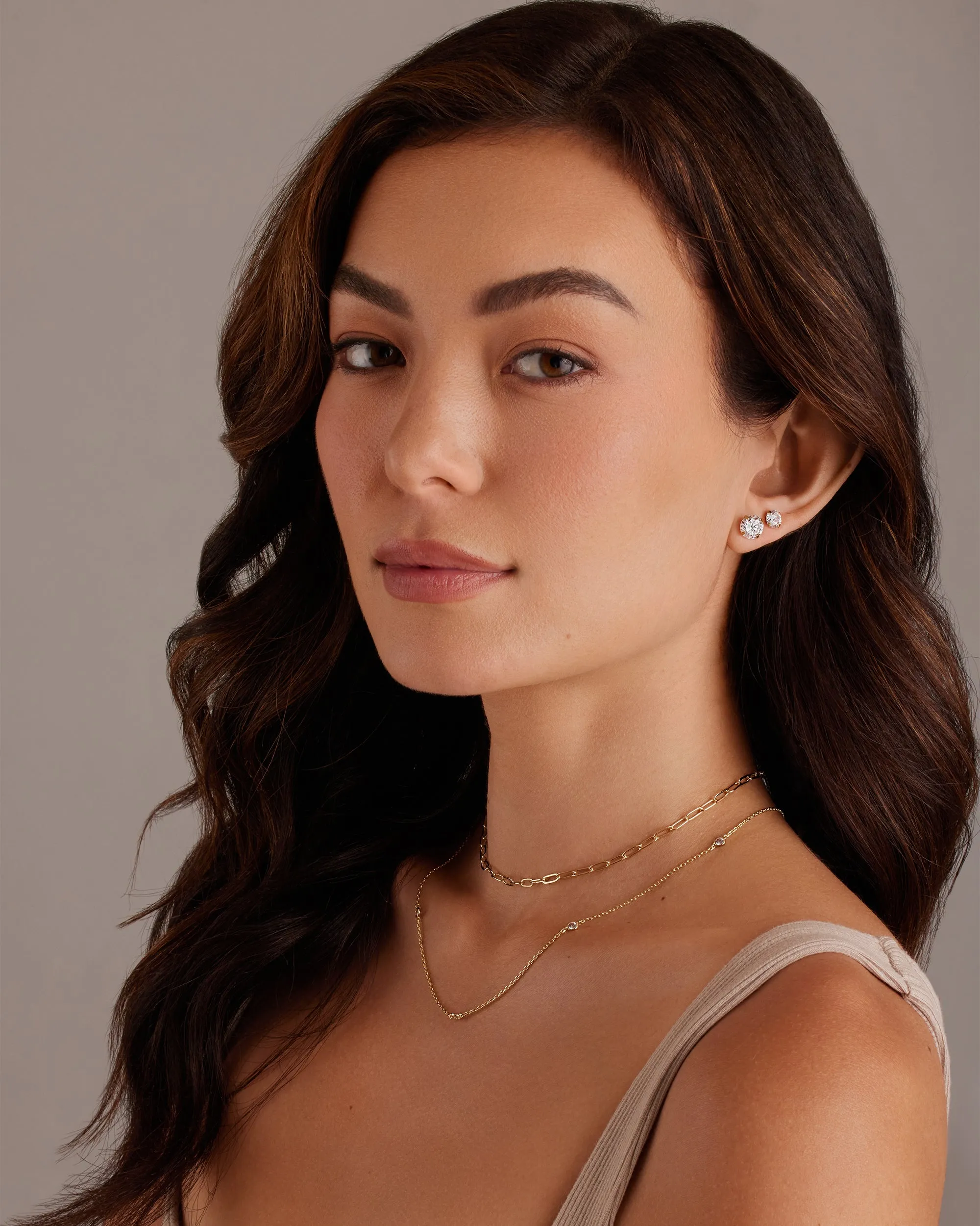 Moissanite Studs