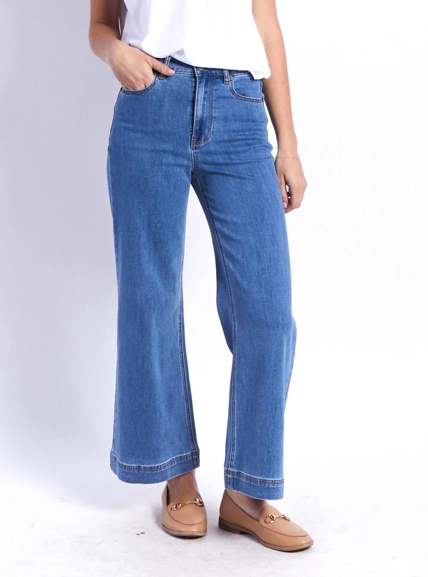 Monaco Hunter Jean - Blue Wash