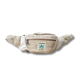 natural hemp bum bag