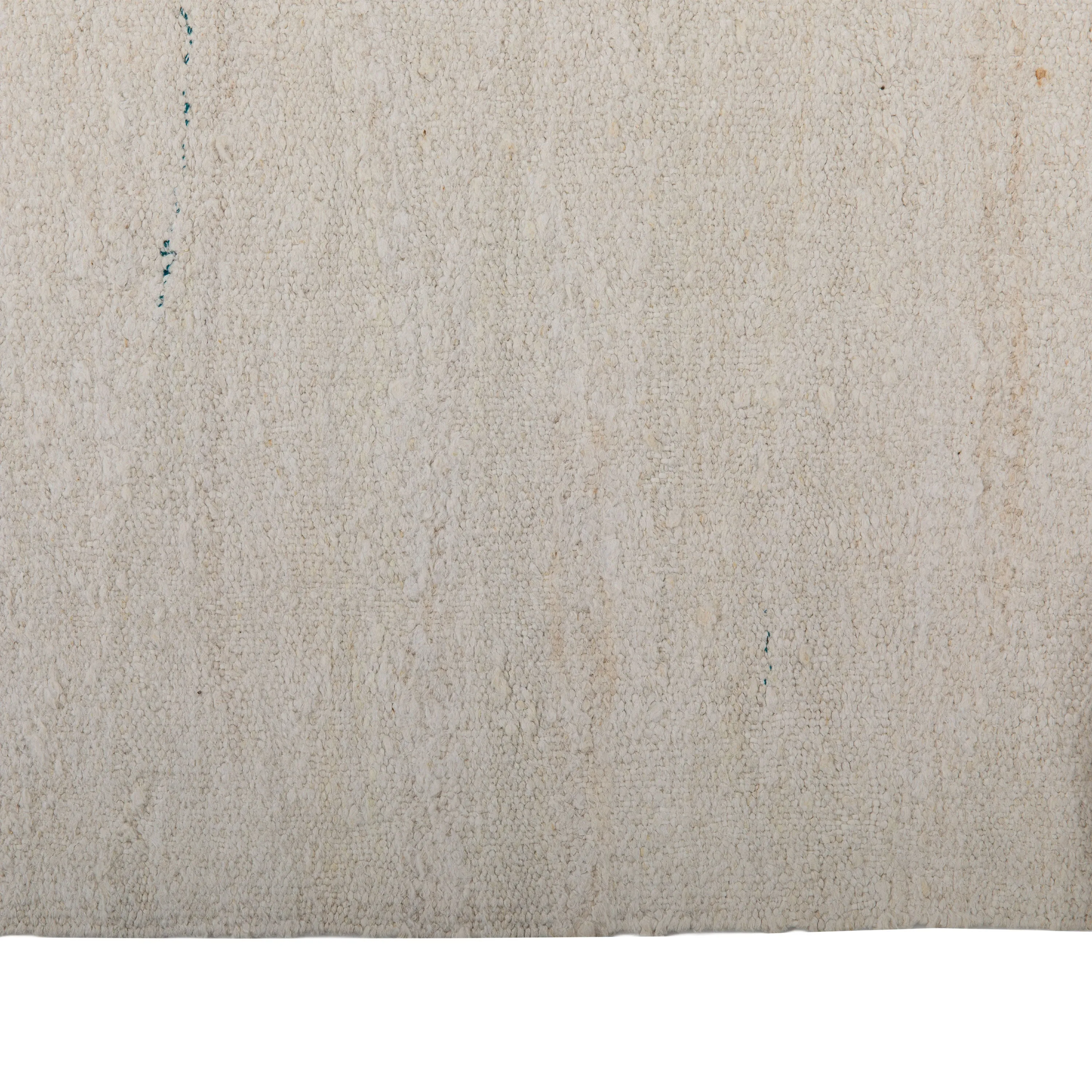 Natural Turkish Kilim Hemp- 5'8 x 8'7"