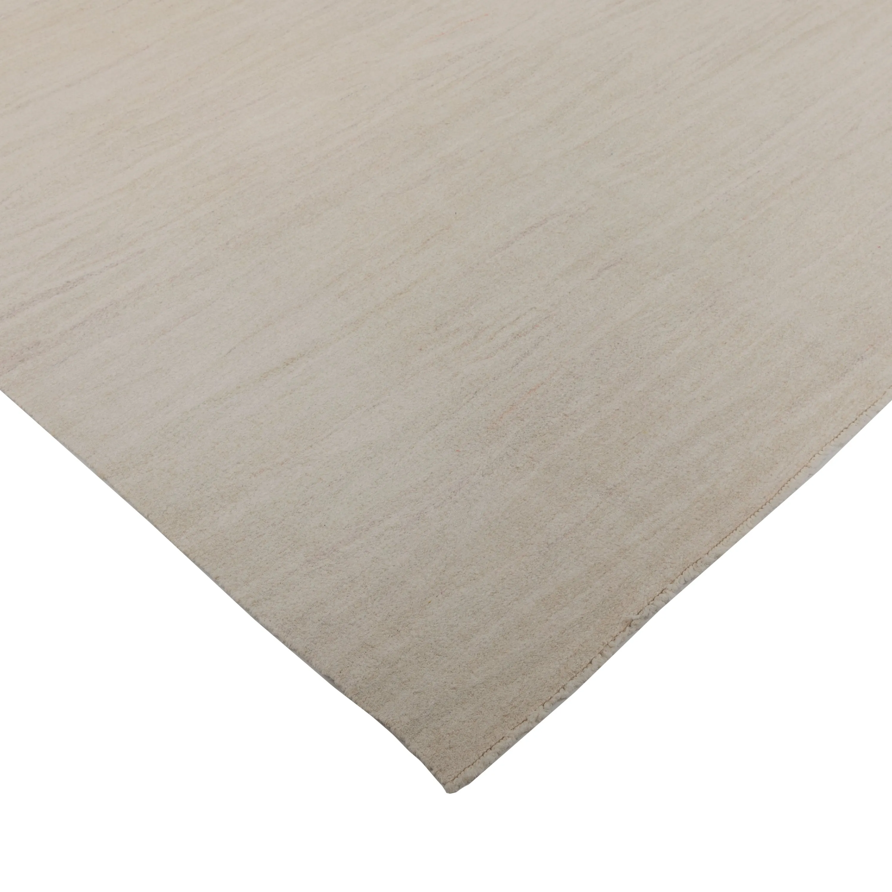 Natural Turkish Kilim Hemp Rug - 5'8" x 8'9"