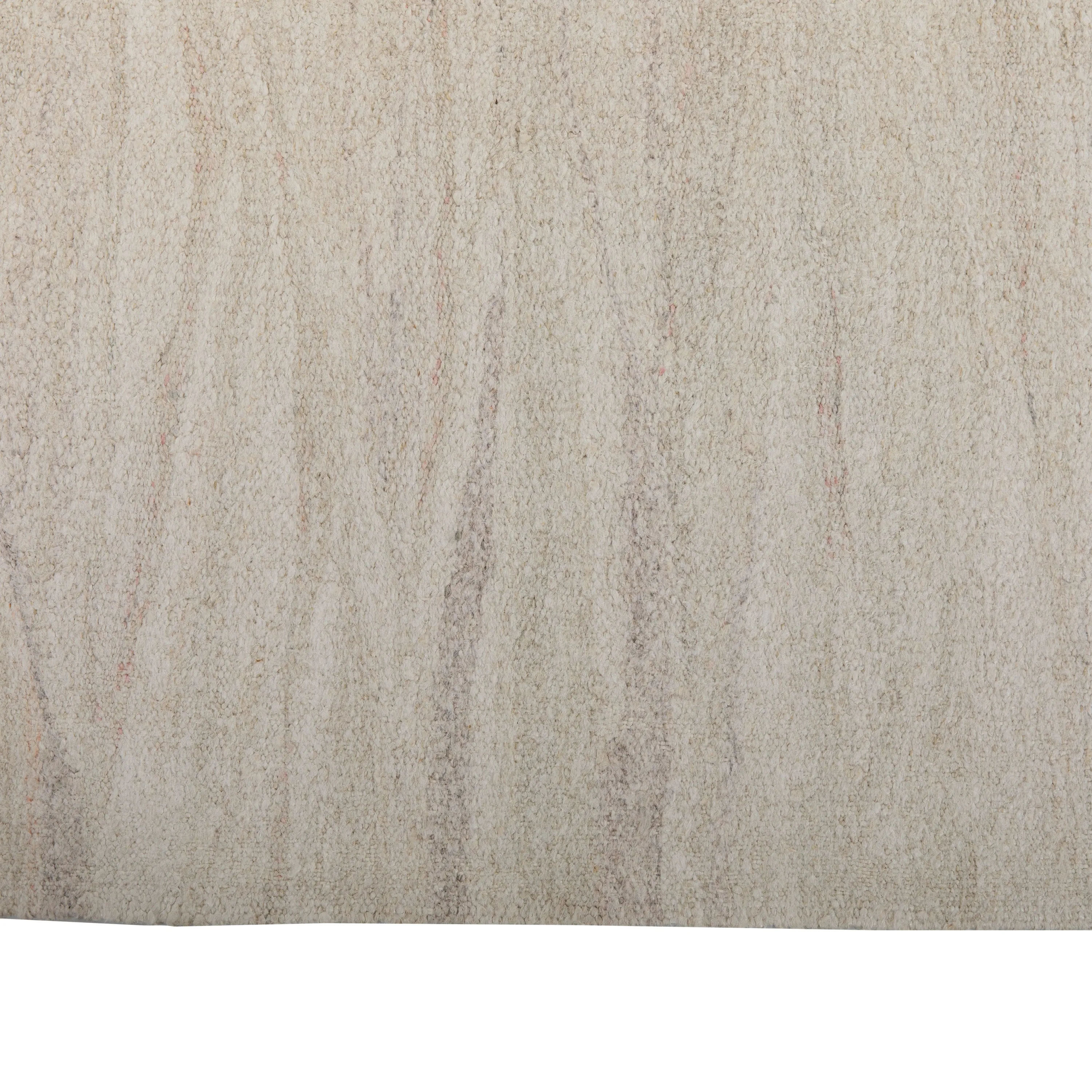 Natural Turkish Kilim Hemp Rug - 5'8" x 8'9"