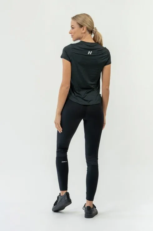 Nebbia Fit Activewear High Waist Leggings - Black