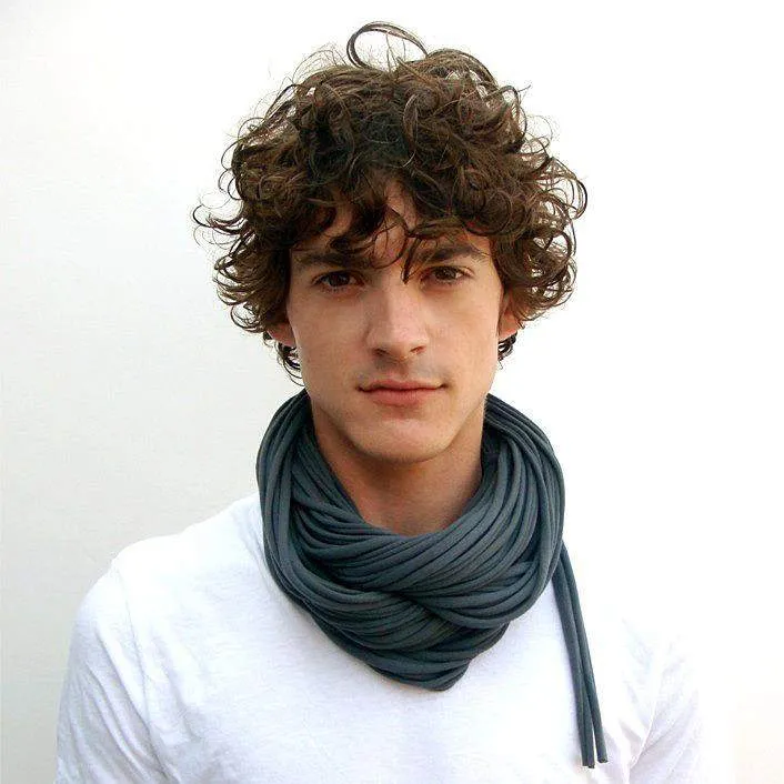 Necklush Cowl Scarf / Dark Grey / Unisex