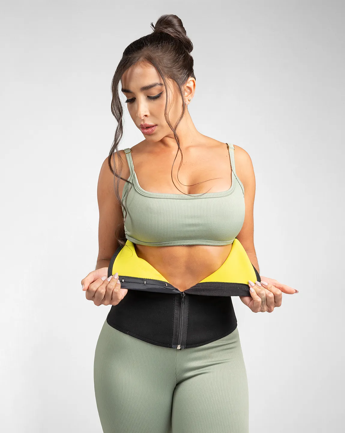 Neoprene Two Belt Waist Trainer