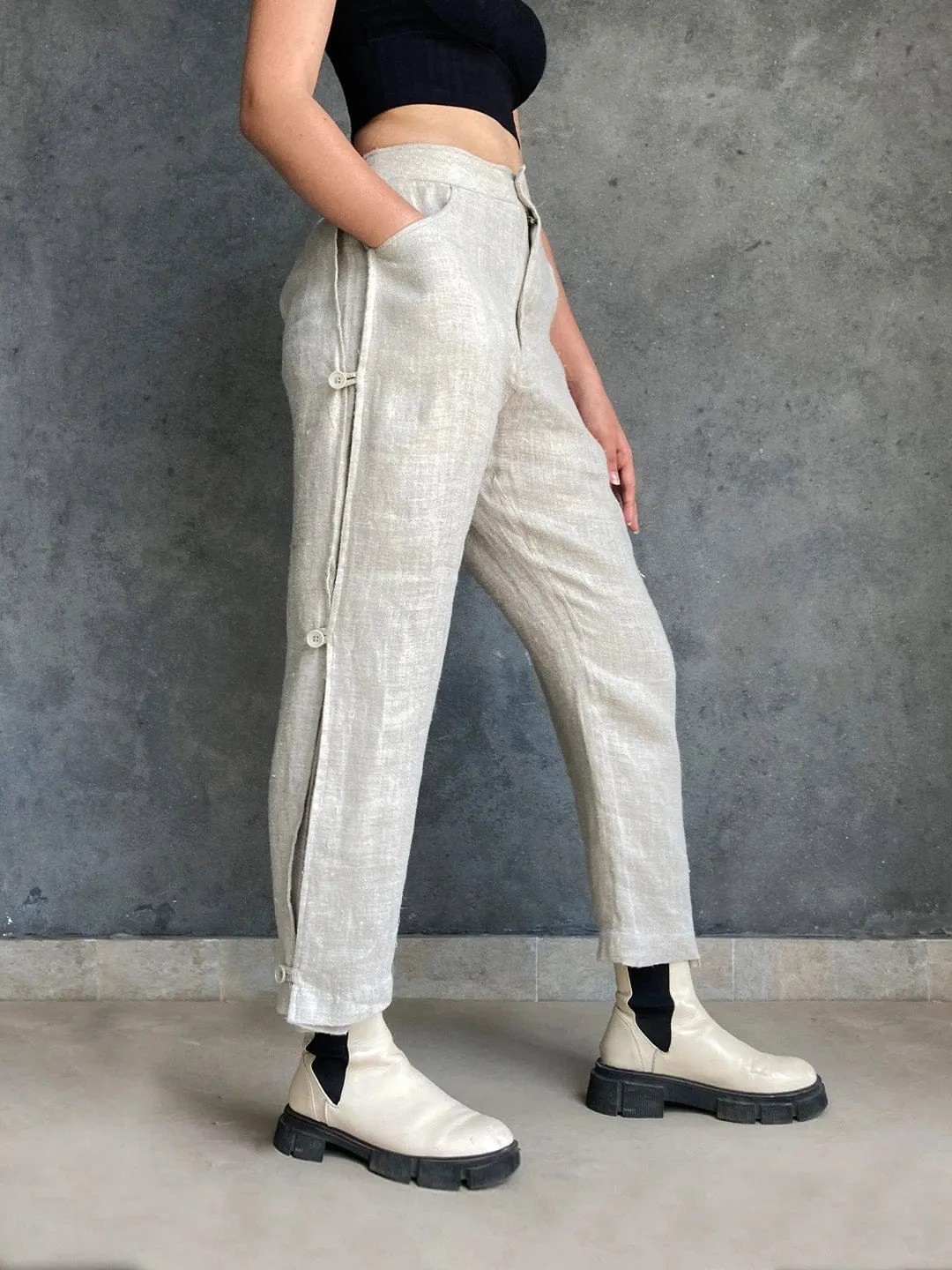 Nomad Box Pants - Hemp Cotton