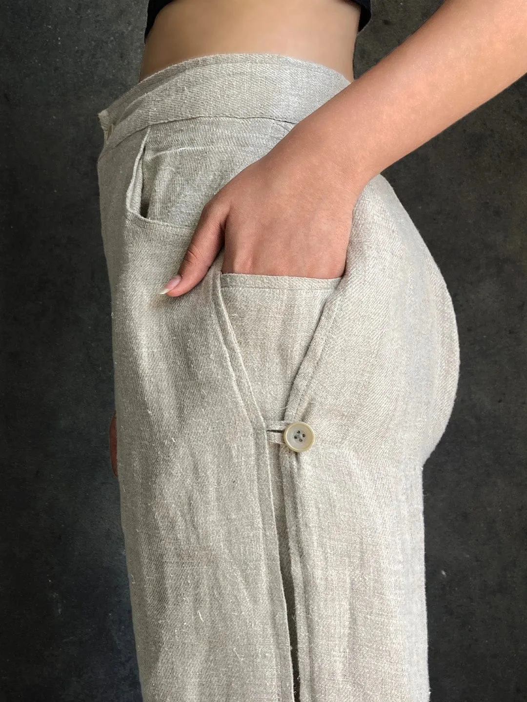 Nomad Box Pants - Hemp Cotton
