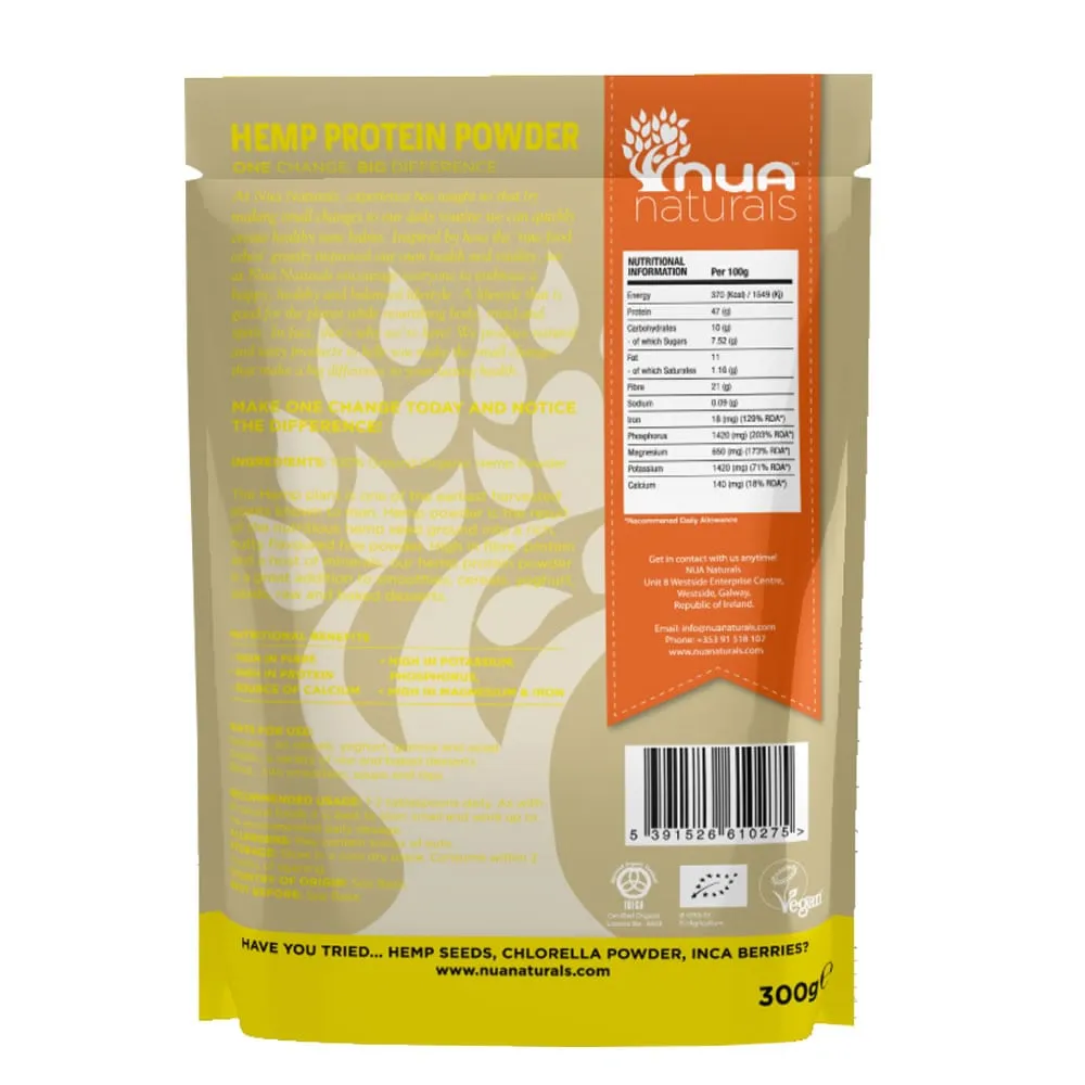 Nua Naturals Organic Hemp Protein Powder