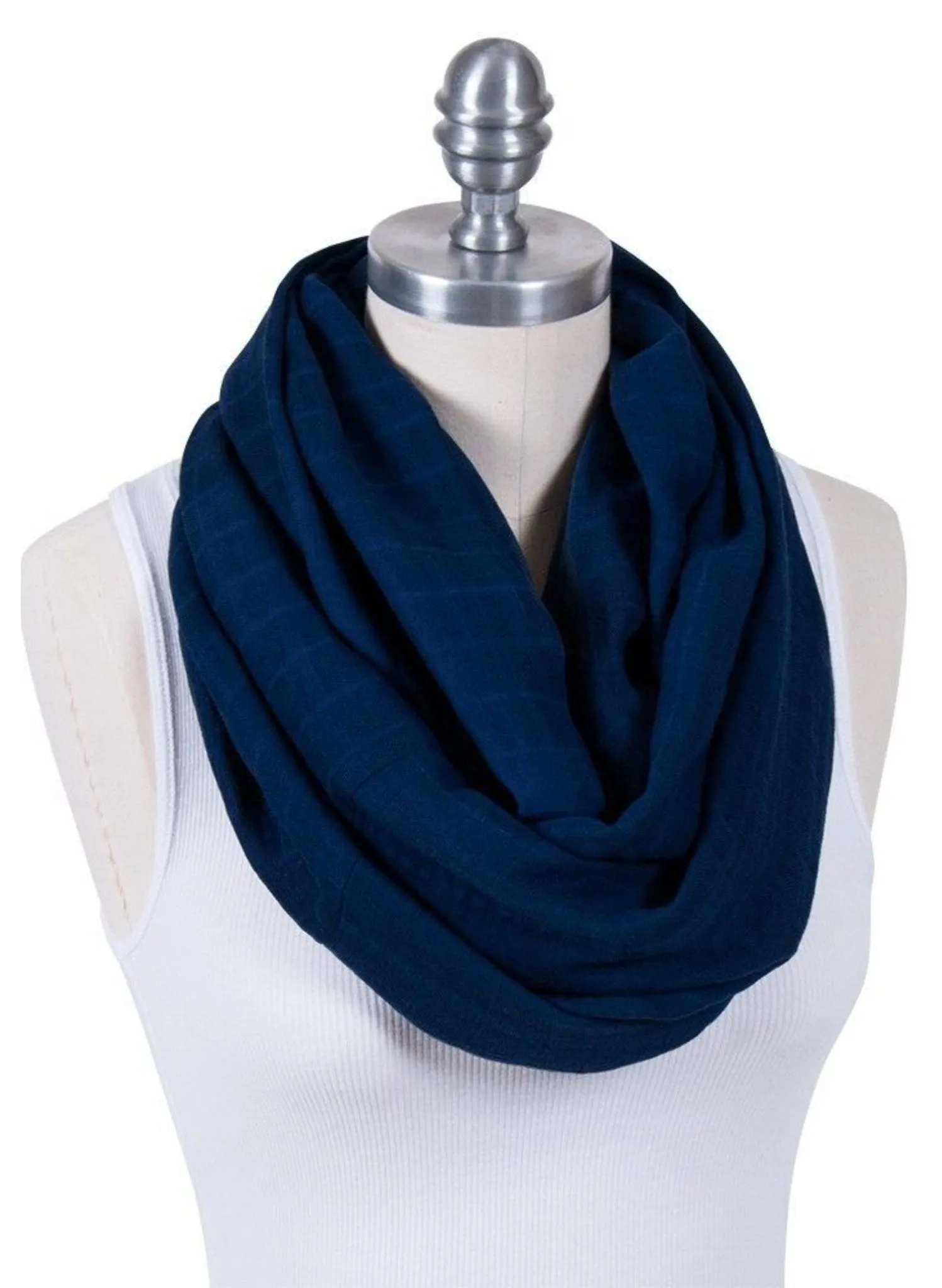 Nursing Scarf Deluxe Muslin - Carmel Bay