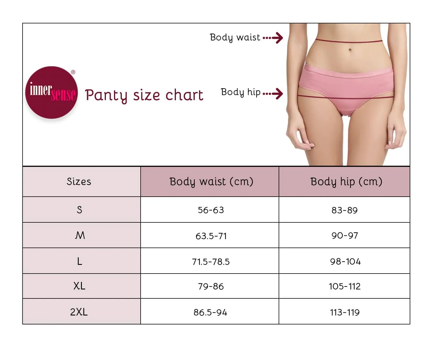 Organic Cotton Antimicrobial  High waist Hipster (Pack Of 2)-ISP002-Mauve_Mauve-