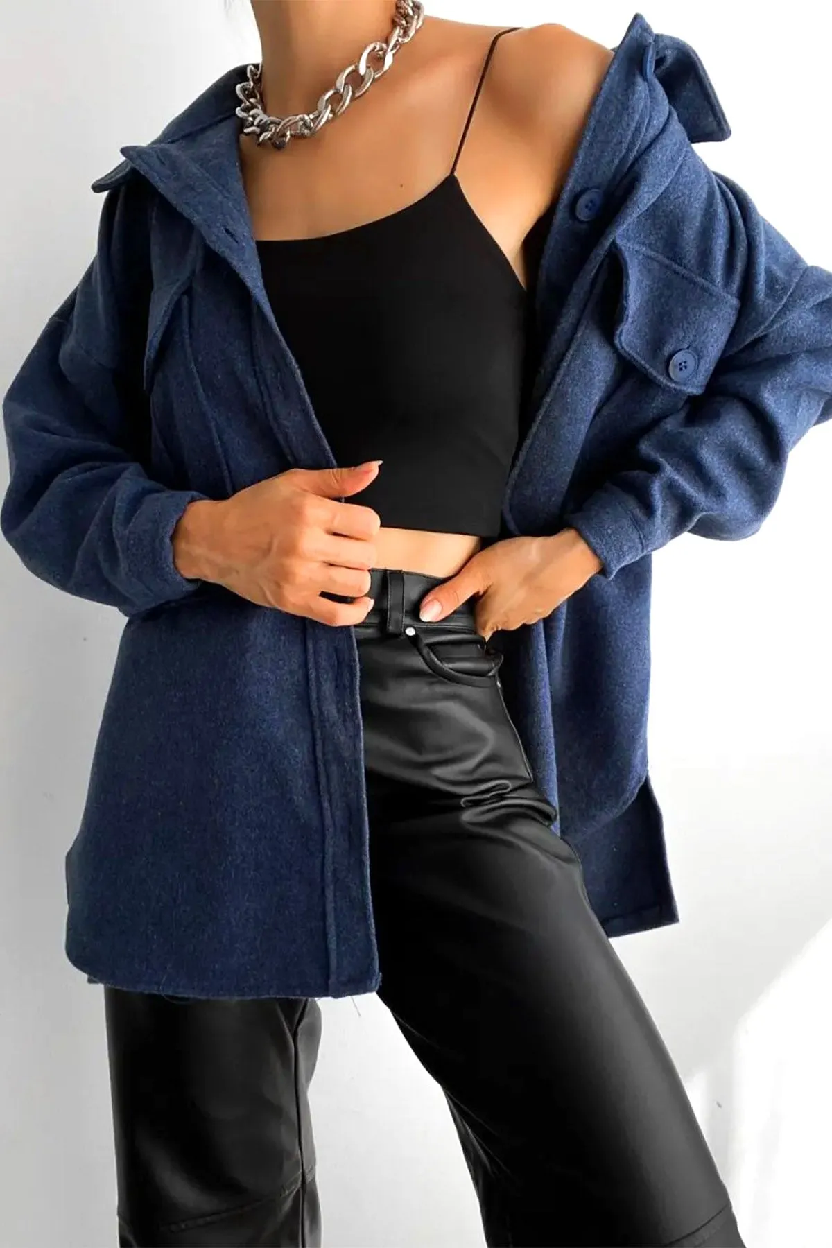 Oversized Shacket