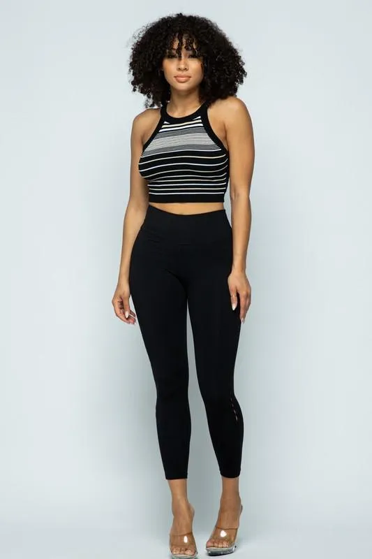 PEEK A BOO LEGGINGS