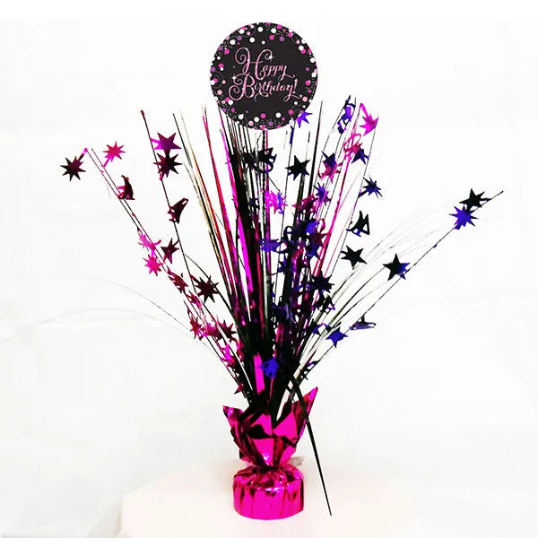 Pink Sparkling Celebration Spray Centrepiece