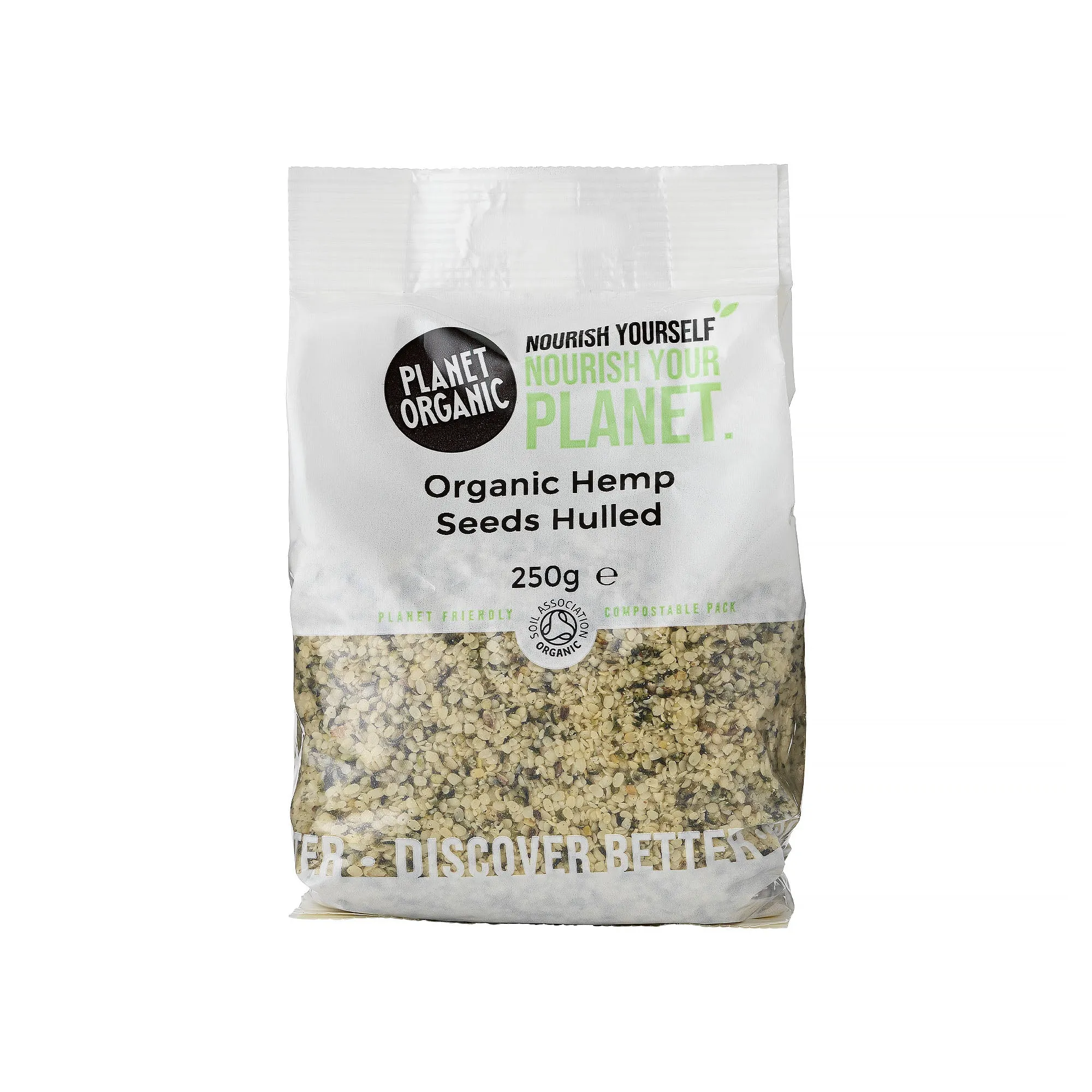 Planet Organic Hemp Seeds Hulled 250g