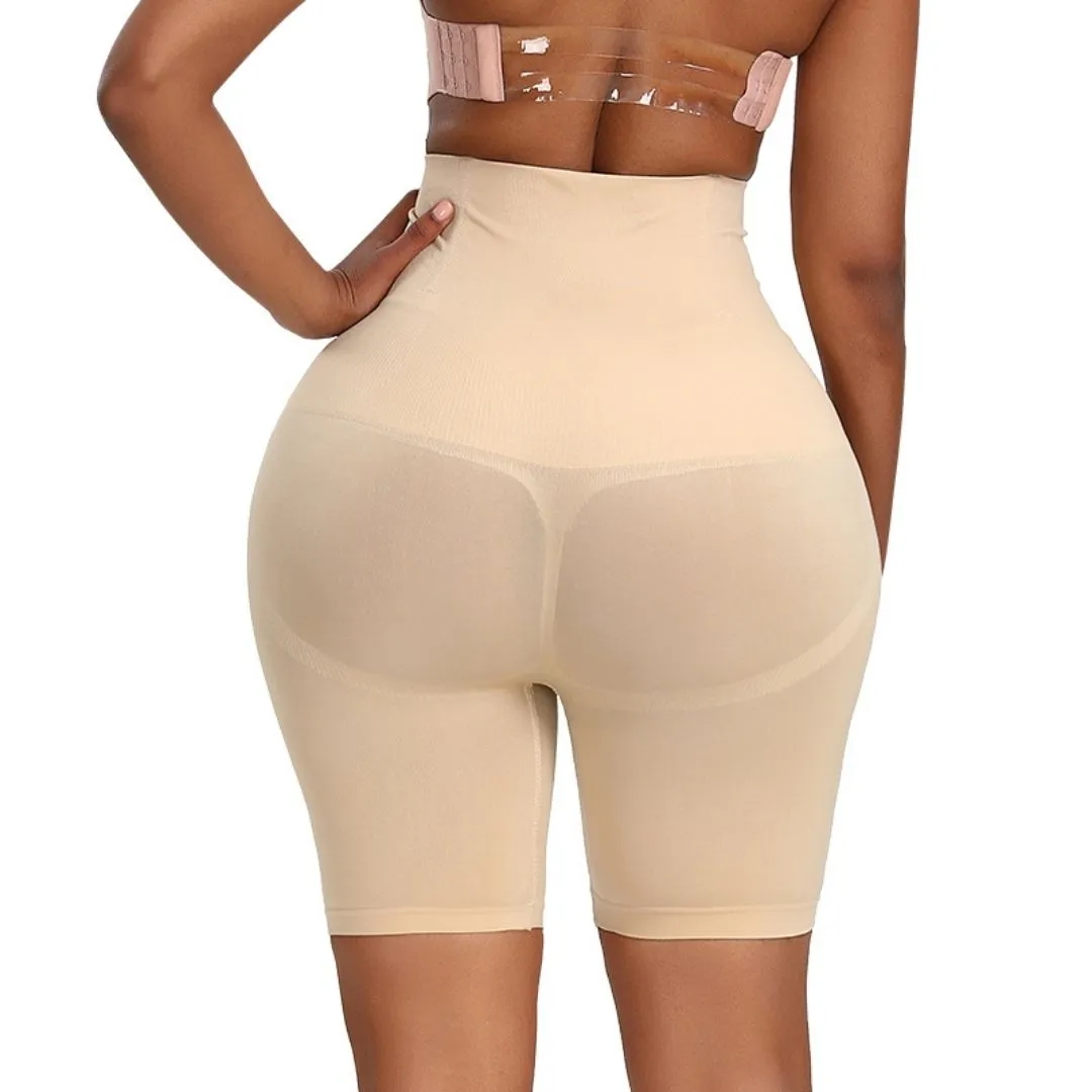 Plus Size High Waisted Seamless Shapewear Shorts