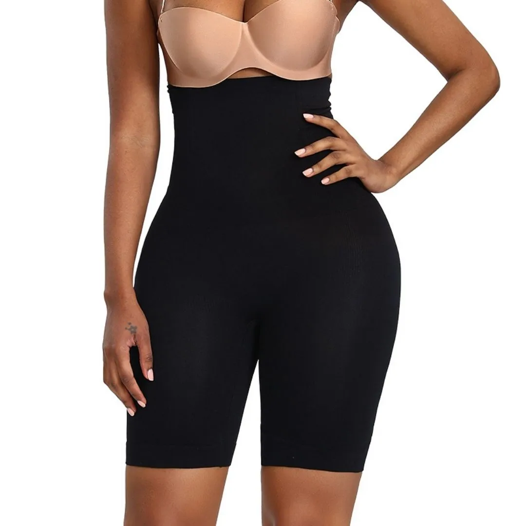 Plus Size High Waisted Seamless Shapewear Shorts