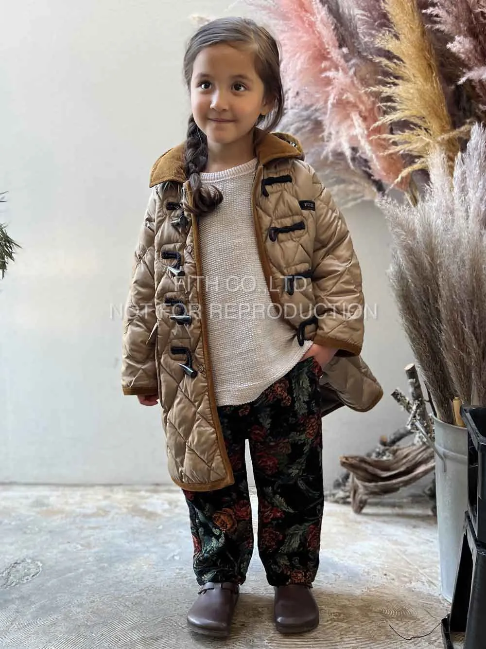 PREORDER: Beige Quilted Coat