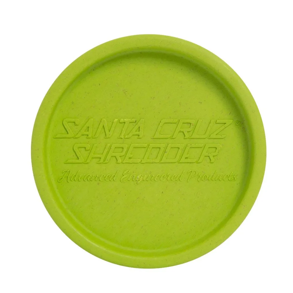 Purple / Lime Green - Santa Cruz Shredder - 2 Piece Hemp Plastic Grinder