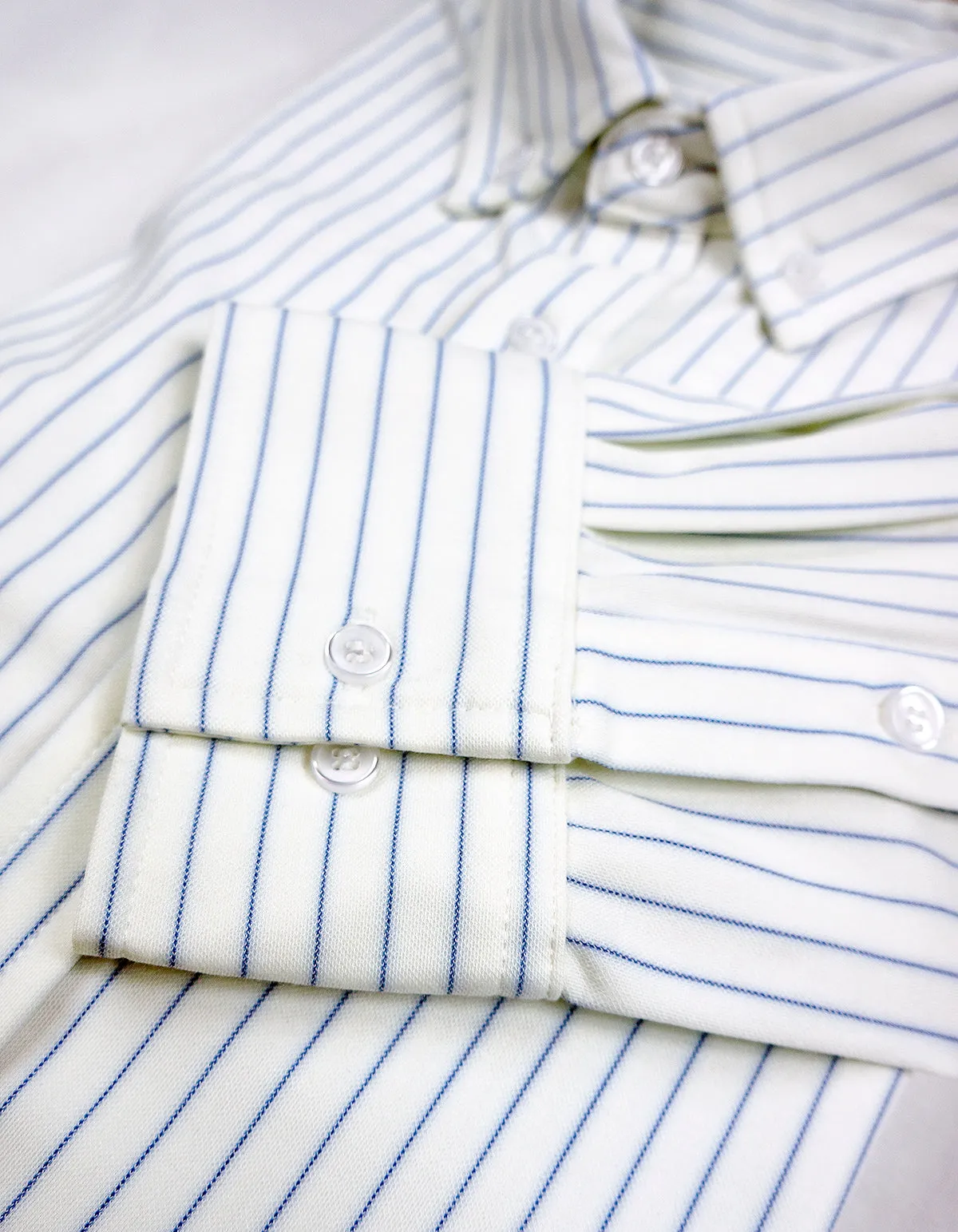 "Willis" - Navy Stripe: STRETCH Lite