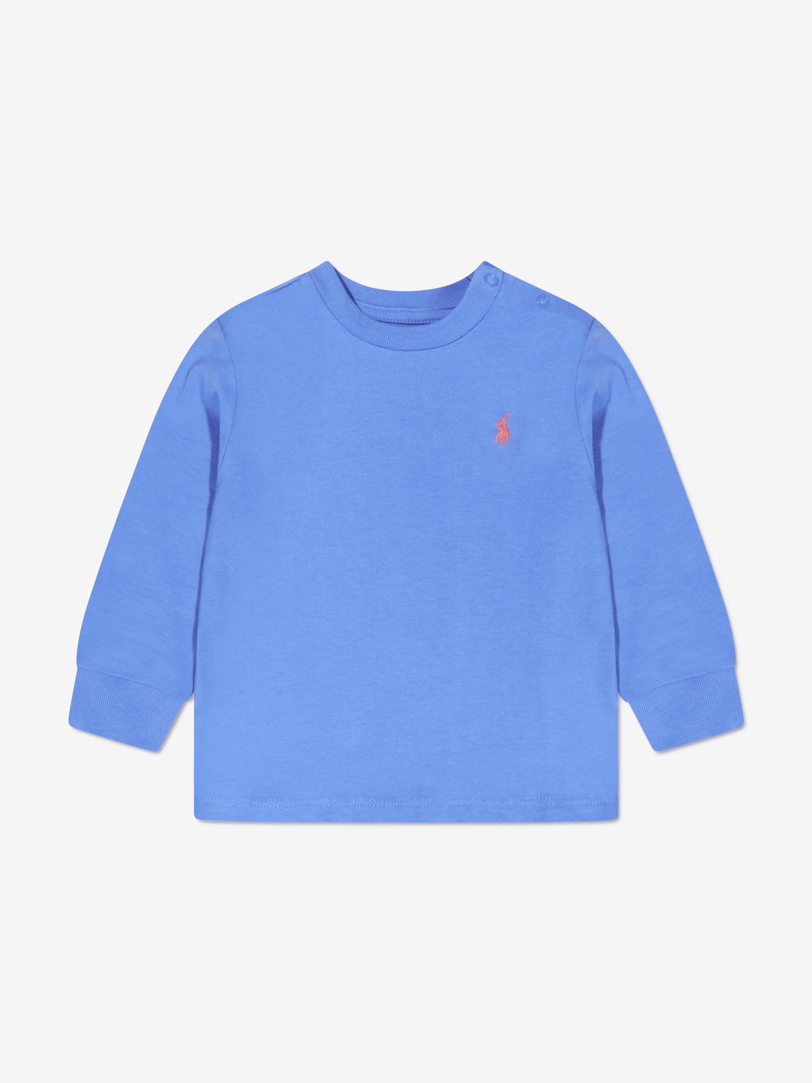 Ralph Lauren Baby Boys Long Sleeve Logo T-Shirt