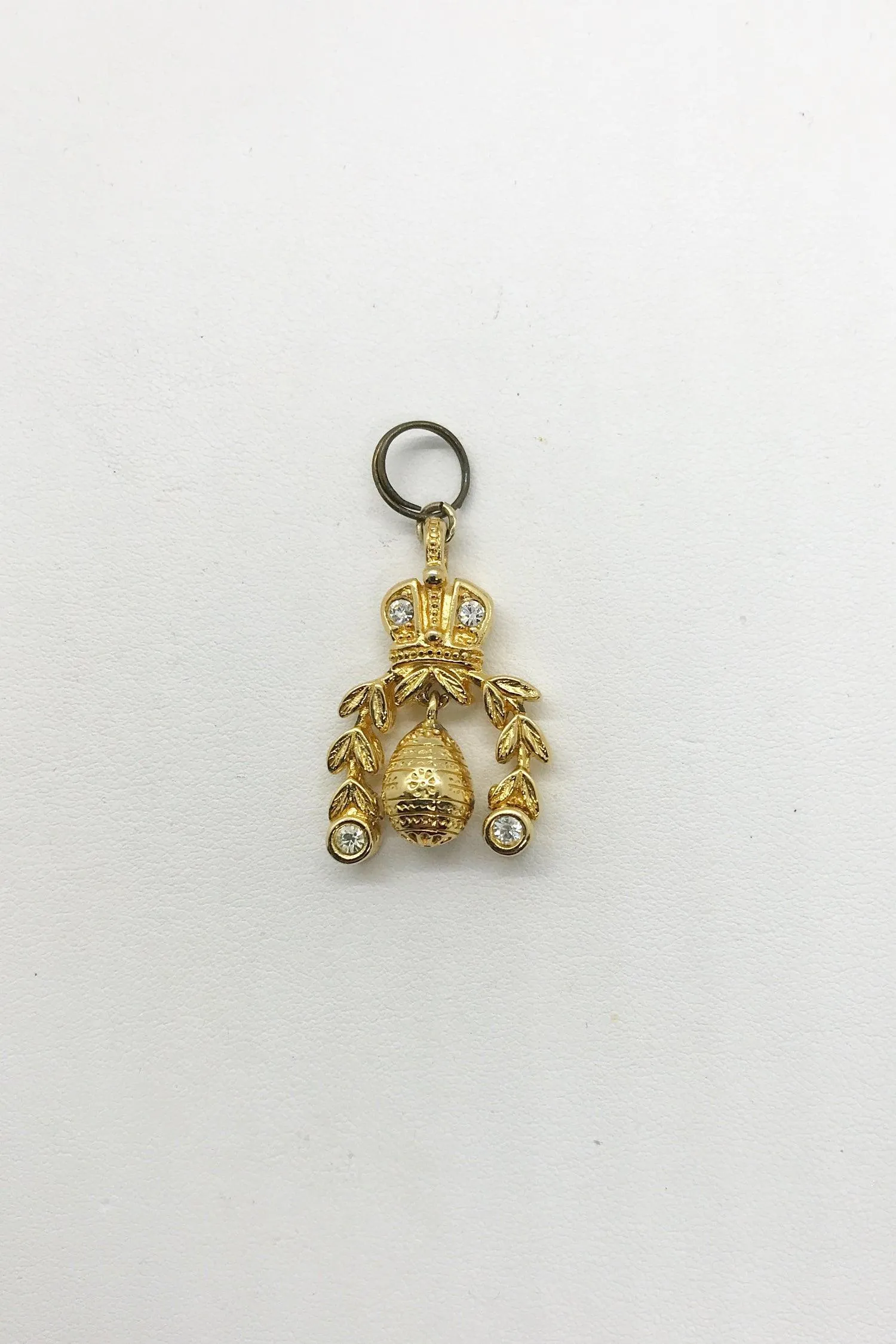 Regal Imperial Pendant with Sparkling Crown