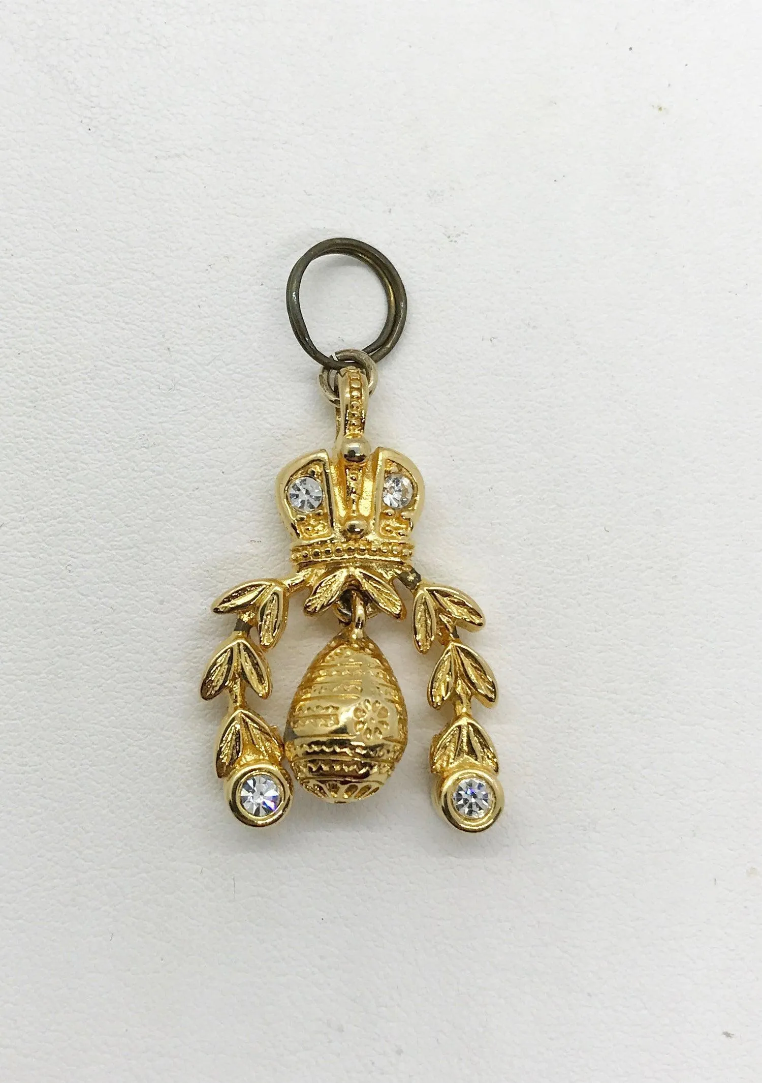 Regal Imperial Pendant with Sparkling Crown