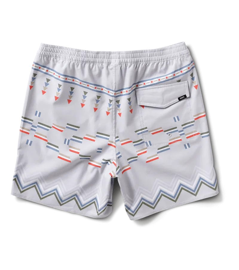 Roark Shorey Zag Boardshort - Blue Grey