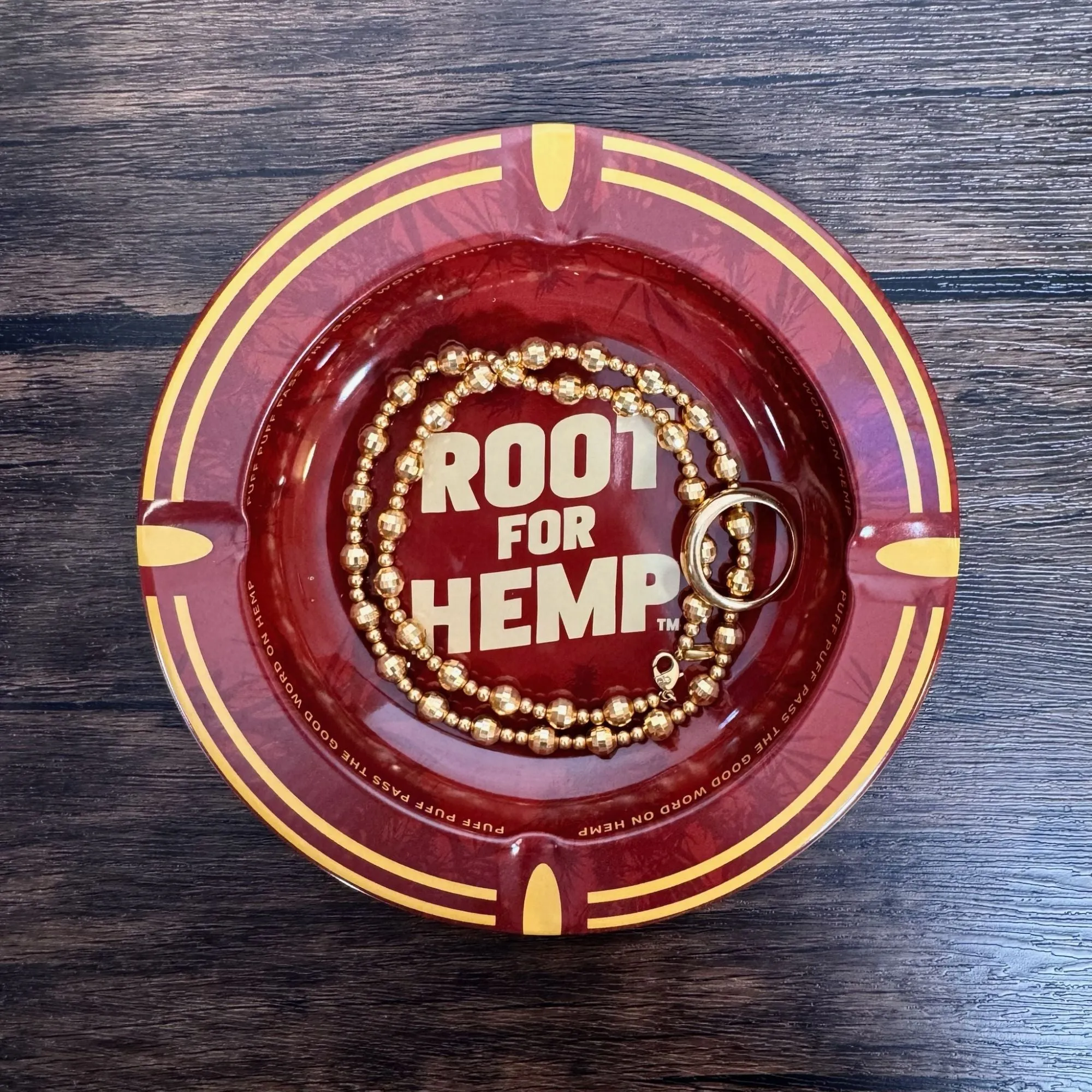 Root for Hemp Ashtray / Trinket Dish