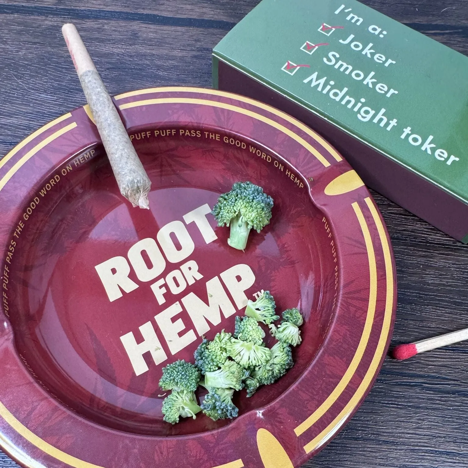 Root for Hemp Ashtray / Trinket Dish