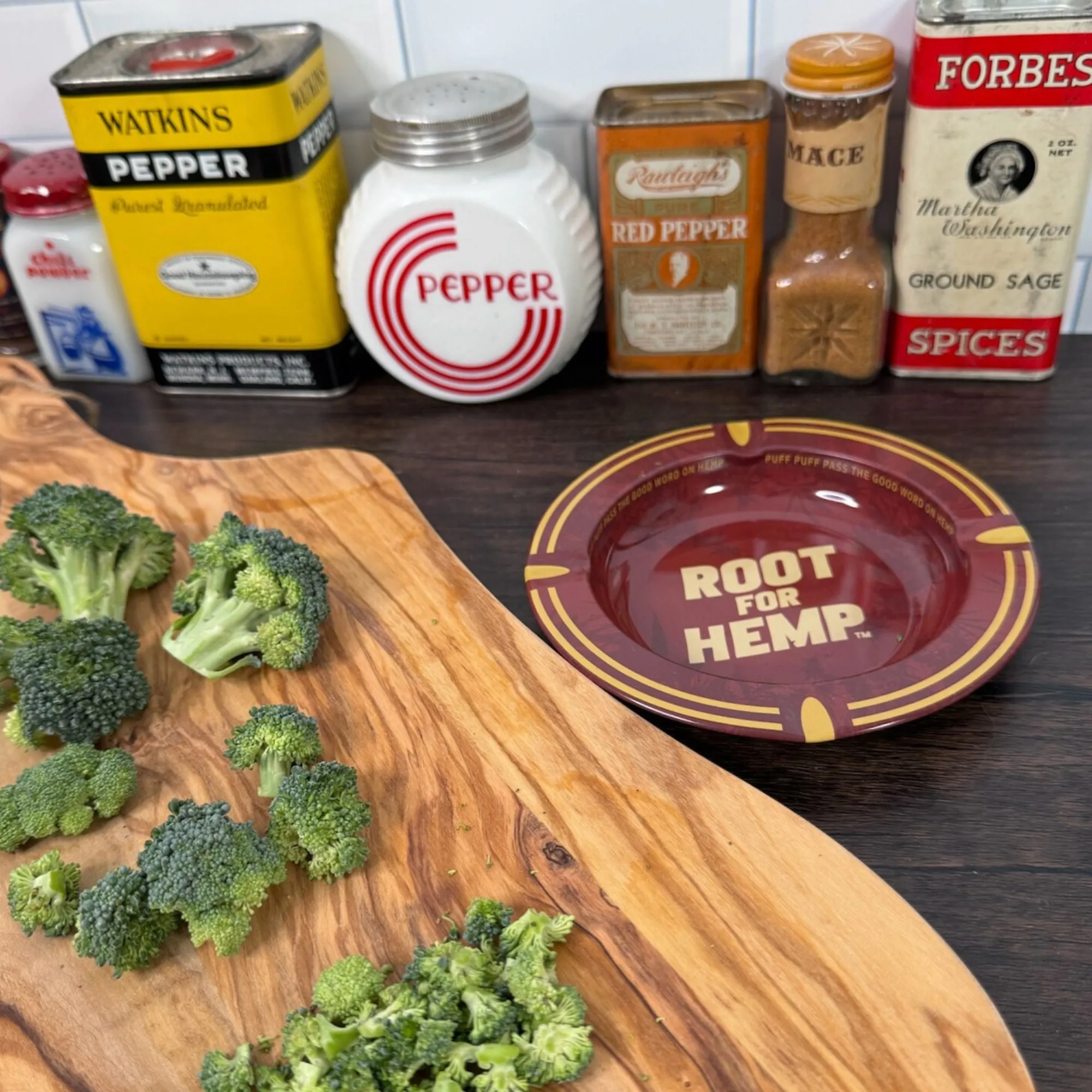 Root for Hemp Ashtray / Trinket Dish