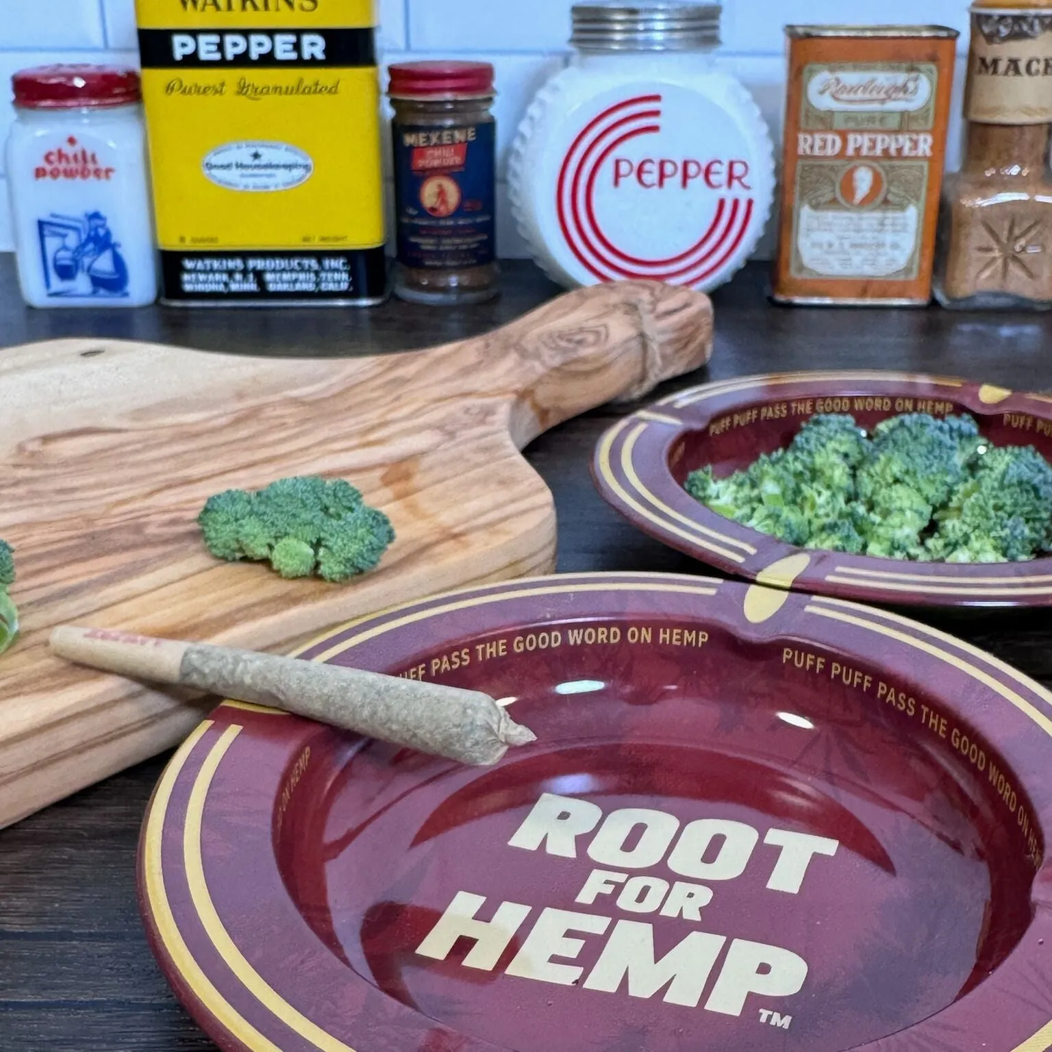 Root for Hemp Ashtray / Trinket Dish