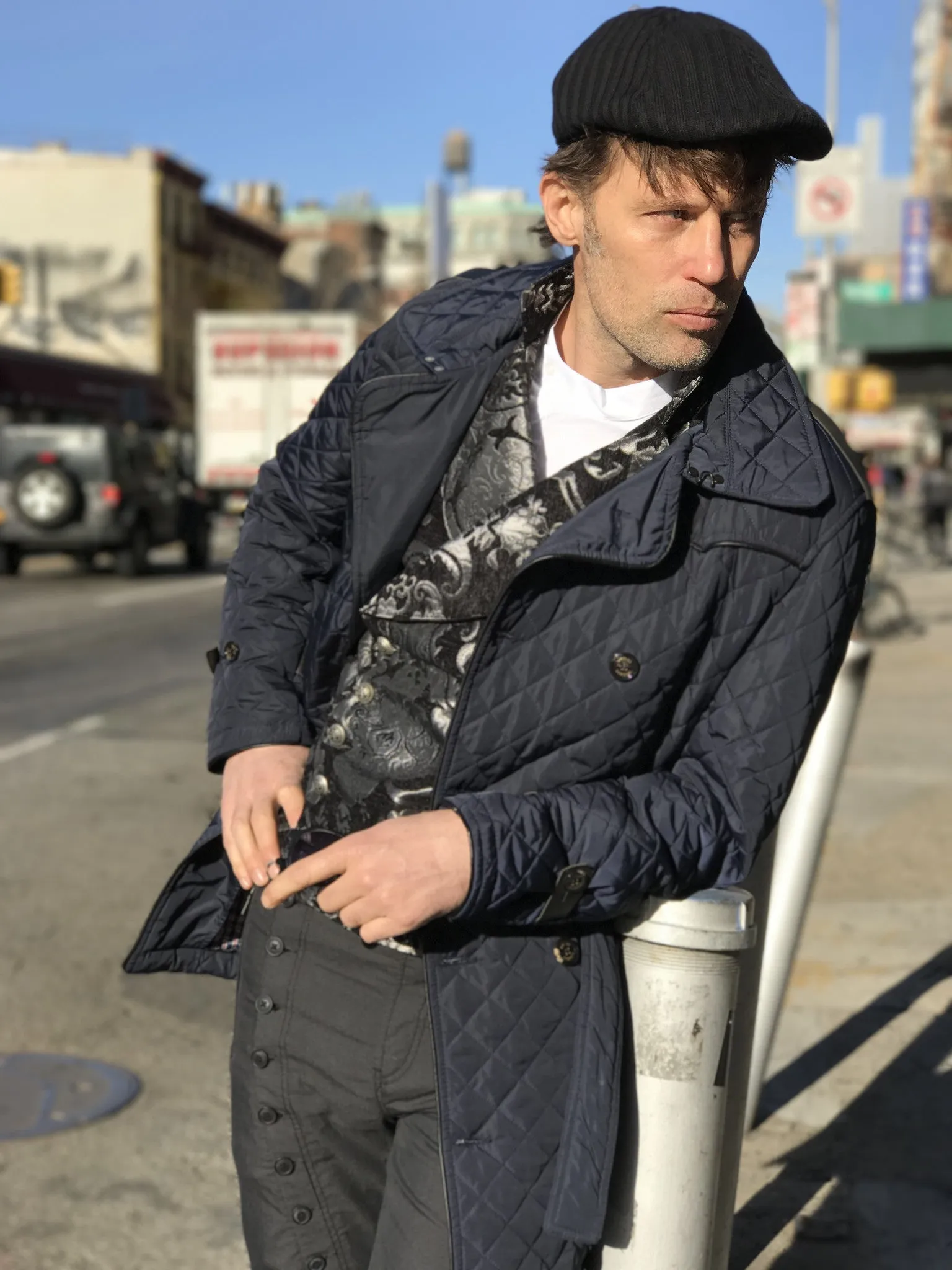 Royal Ruched Trenchcoat