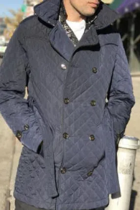Royal Ruched Trenchcoat