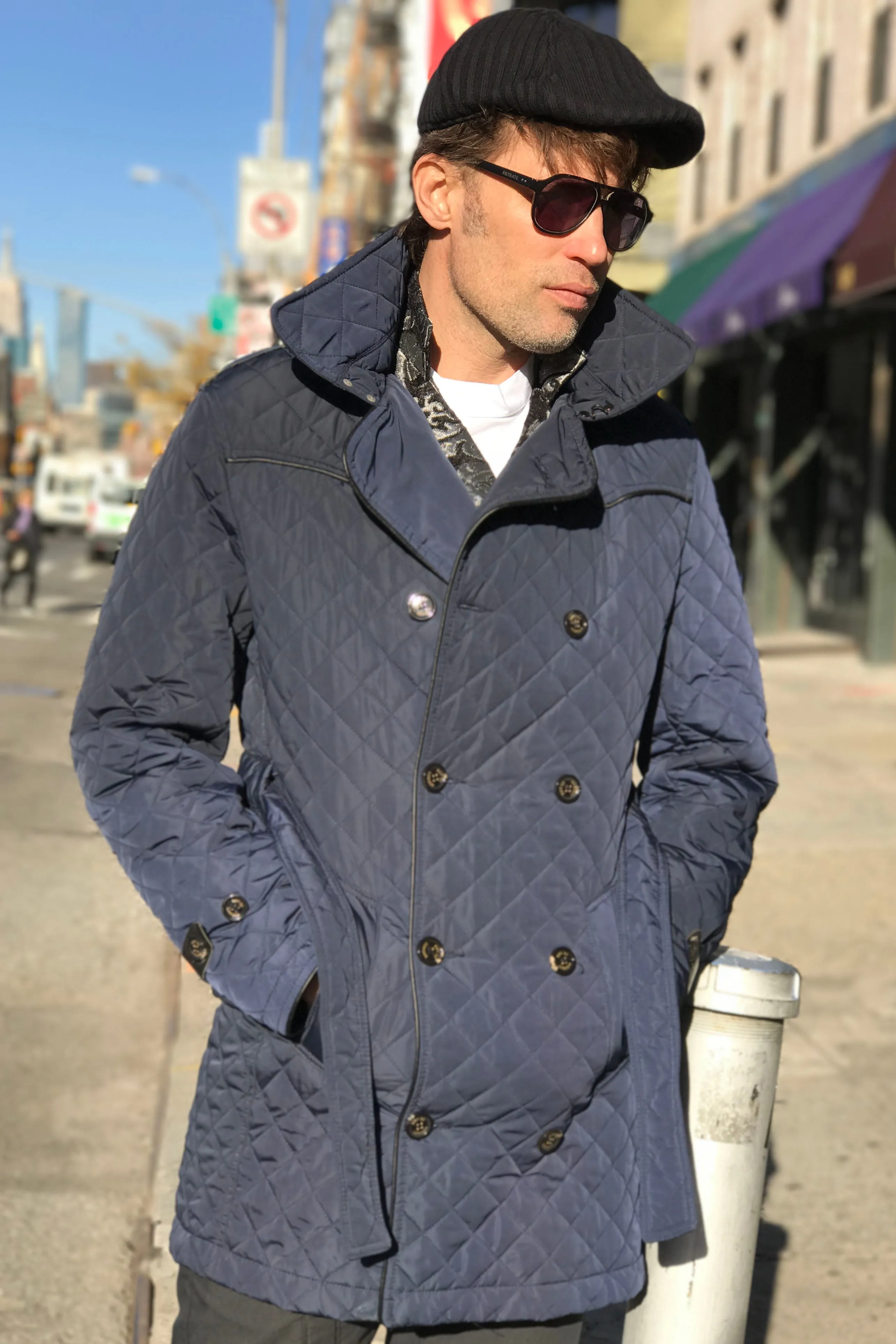 Royal Ruched Trenchcoat