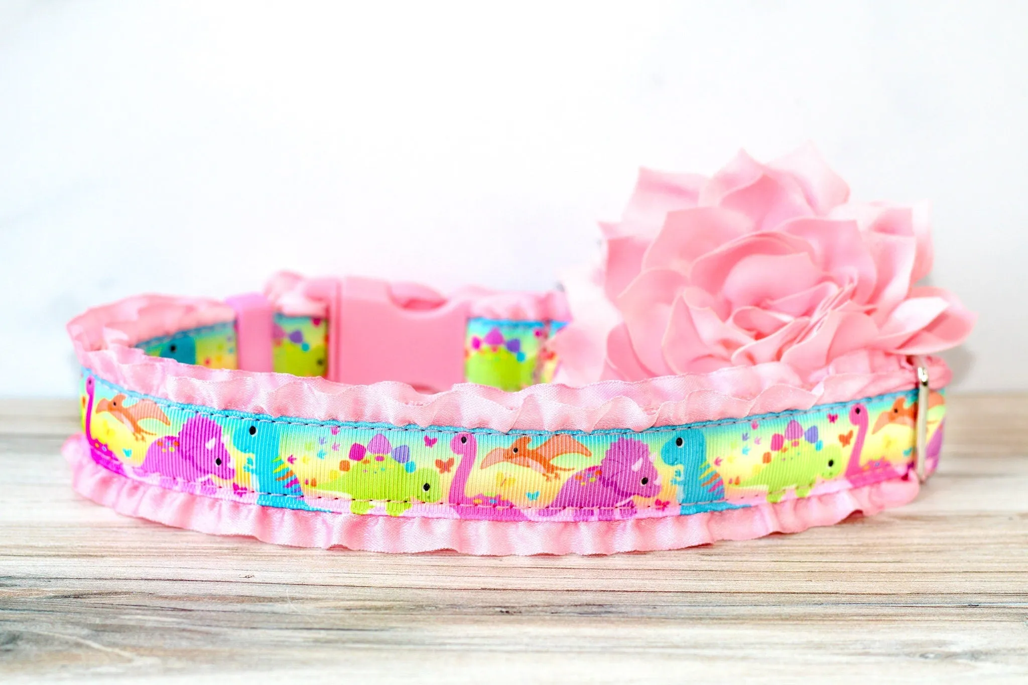 Ruffle Add-On, Ruffle dog collar, Custom Dog collar, Girly, Dog collar, Cat collar
