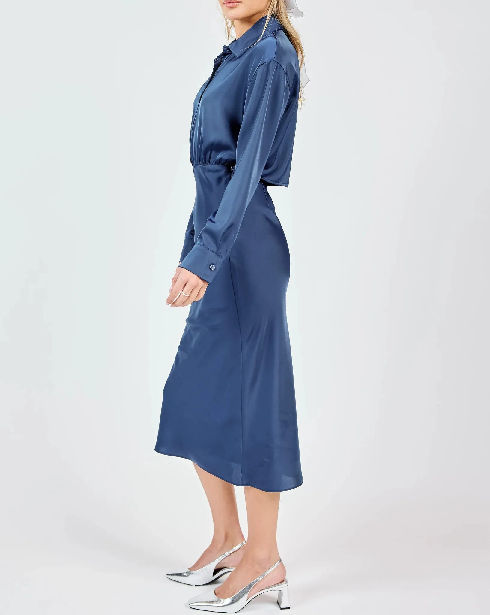 SADIE & SAGE - Last Night Shirt Dress