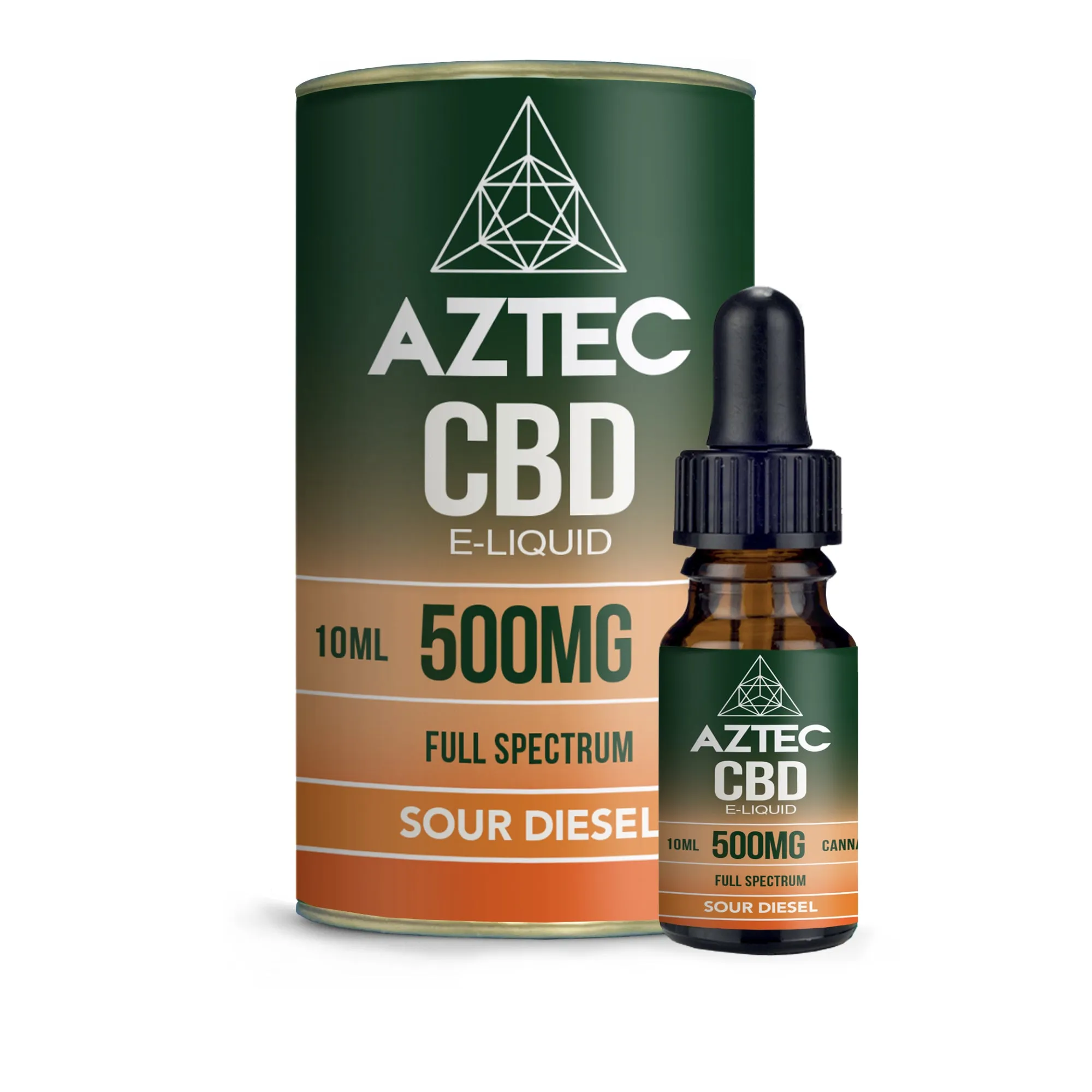 SALE!!! Aztec - Full Spectrum 10ml CBD E-Liquid - Sour Diesel