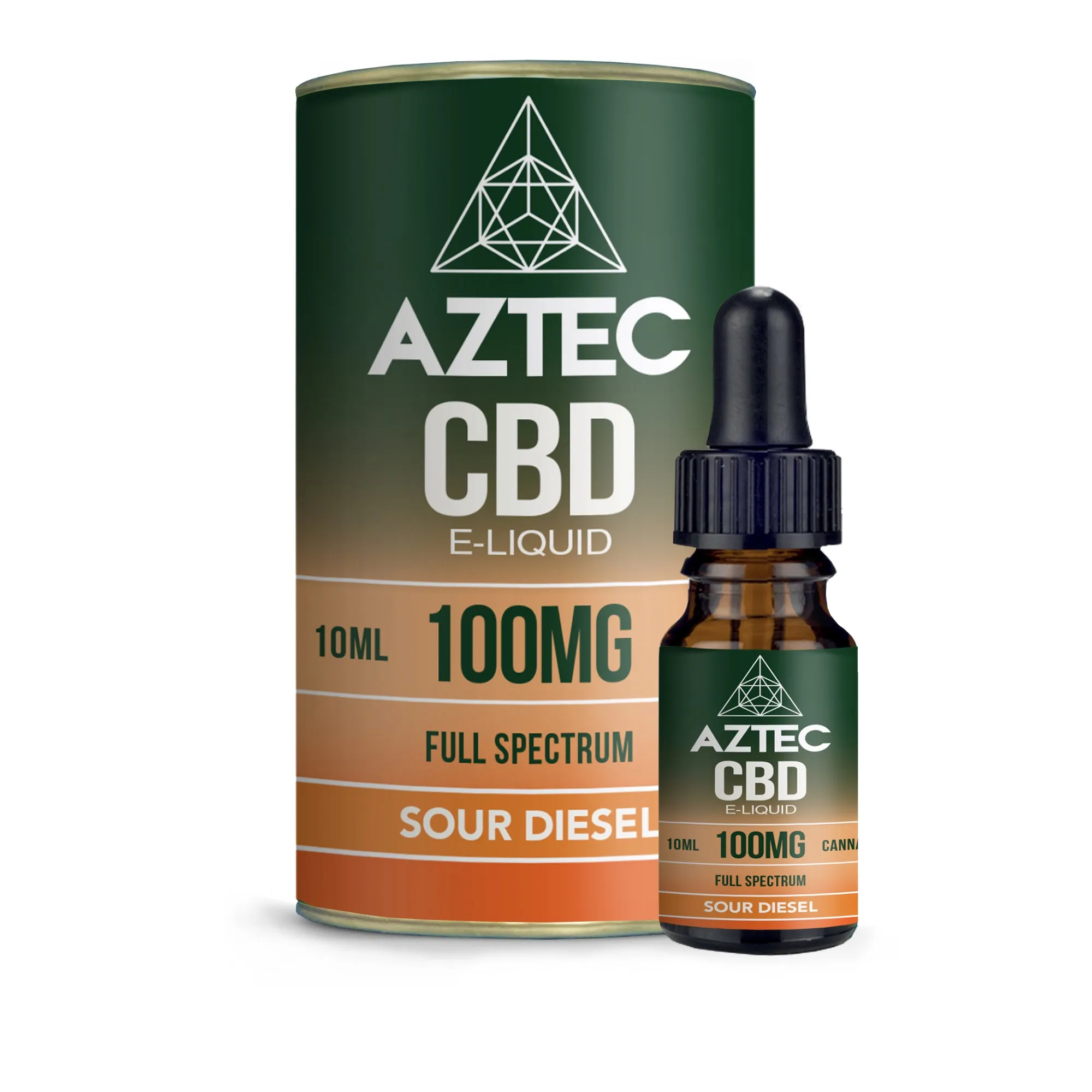 SALE!!! Aztec - Full Spectrum 10ml CBD E-Liquid - Sour Diesel