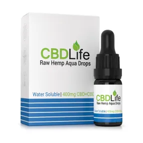 SALE!!! CBD Life - Aqua Drops 400mg CBD CBDa - 10ml