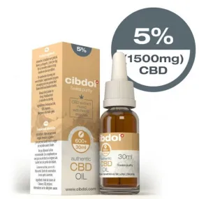 SALE!!! Cibdol Swiss Purity - 30ml CBD Oil 5% - 1500mg