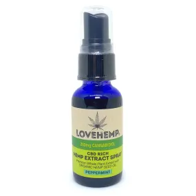 SALE!! Love Hemp™ 200mg CBD Oil Spray – 30ml