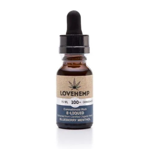 SALE!! Love Hemp™ CBD E-Liquid – 100mg CBD – 15ml