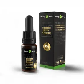 SALE!! PharmaHemp - Premium Black CBD E-Liquid 10ml